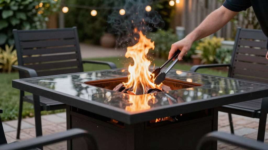 best fire pit table for entertaining
