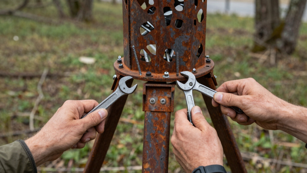 best deer feeder tripod heavy duty