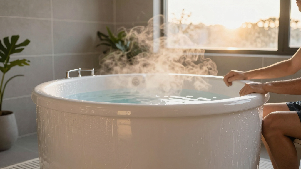 best cold plunge tubs for home recovery rooms