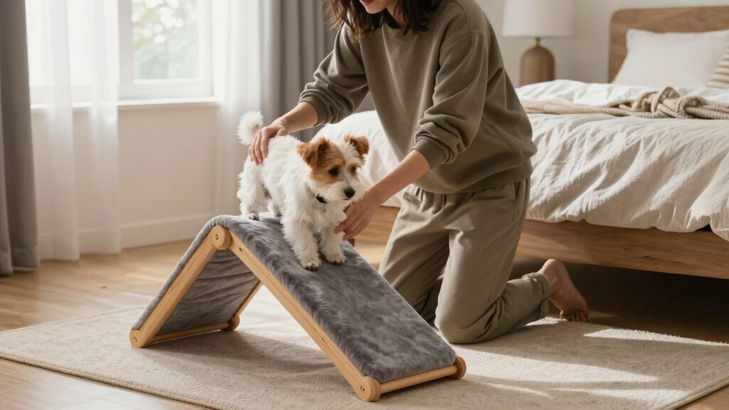best pet ramp for bed premium