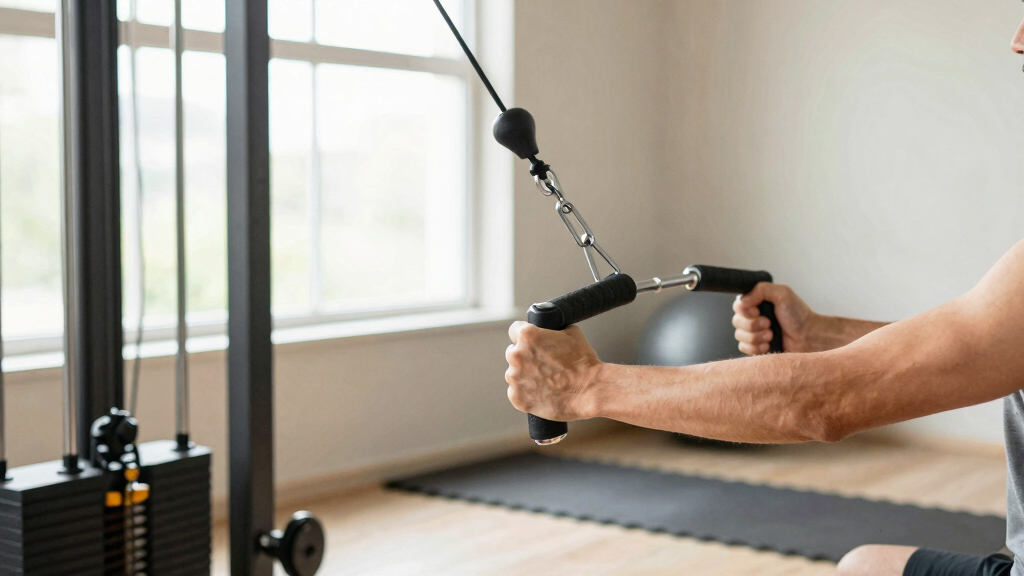 best home gym cable machine for recovery-focused training