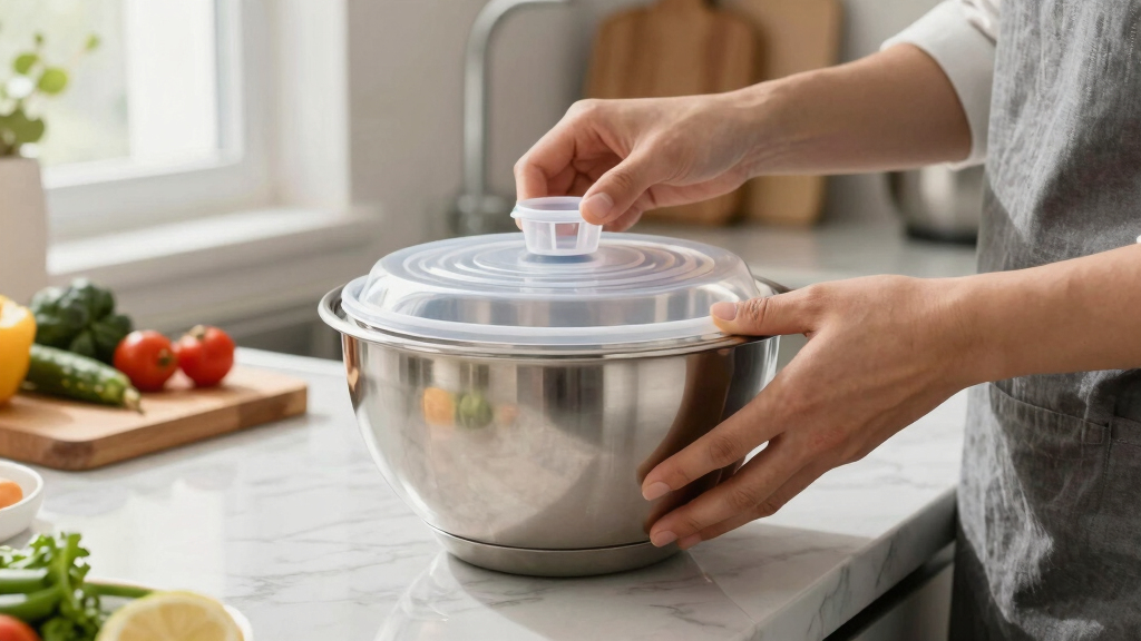 best stainless steel mixing bowls with lids
