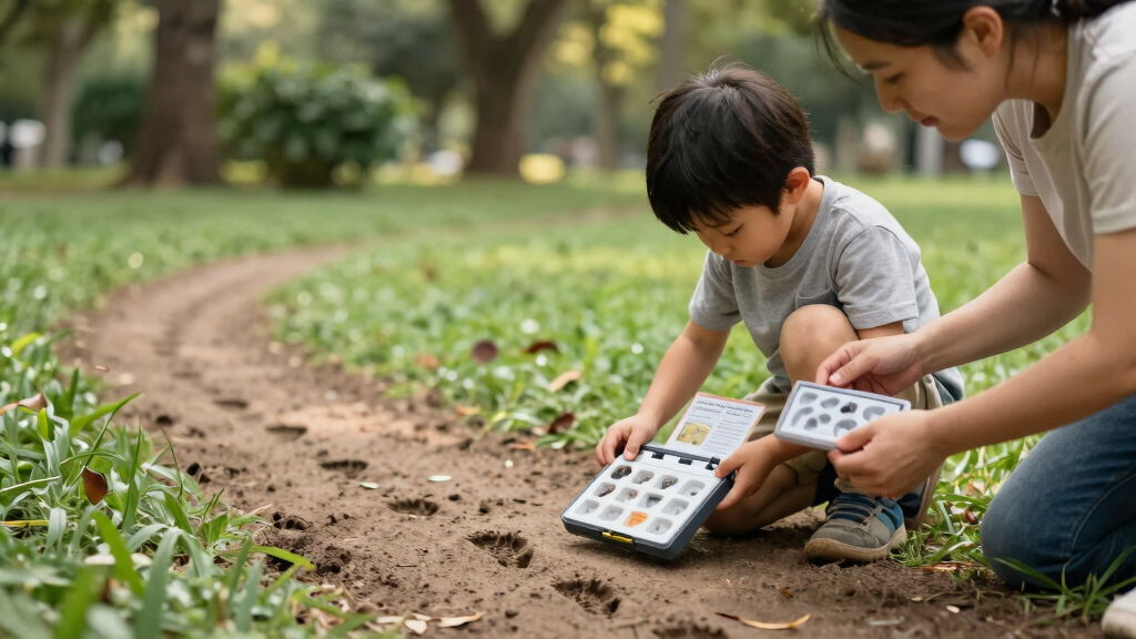 best wildlife tracks kit for kids
