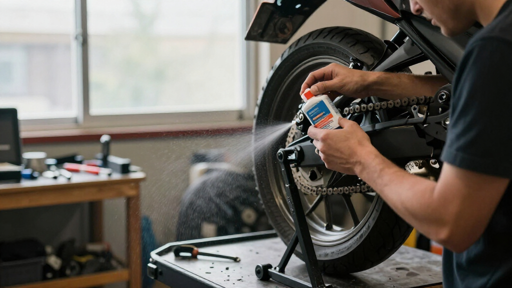 motorcycle chain lubes