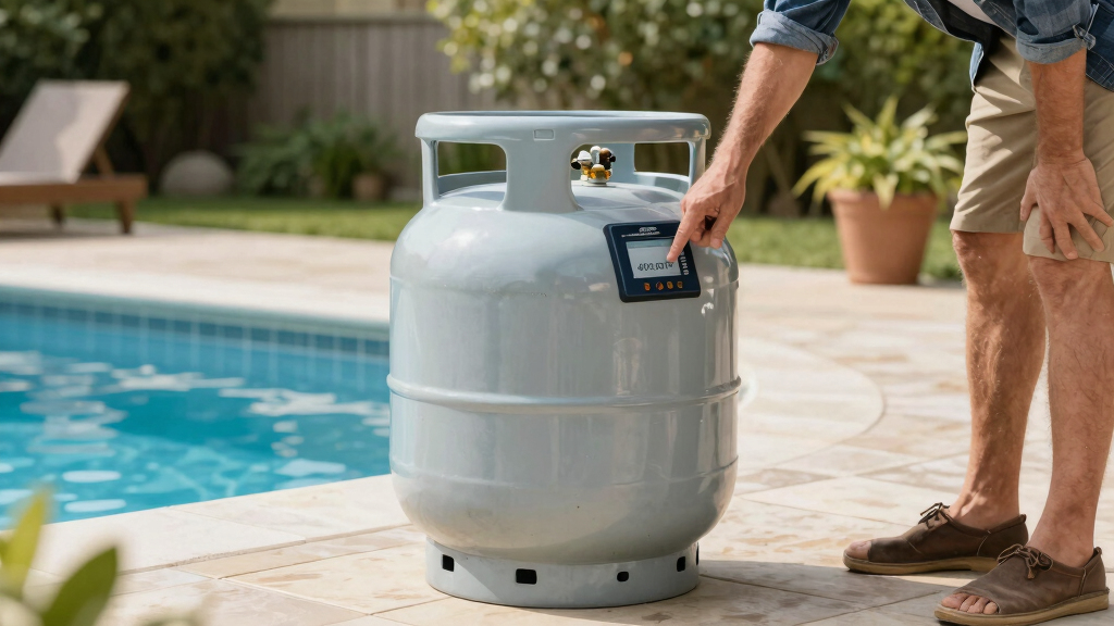 propane pool heater 400k btu