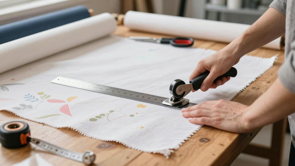 techniques for measuring and cutting upholstery fabric