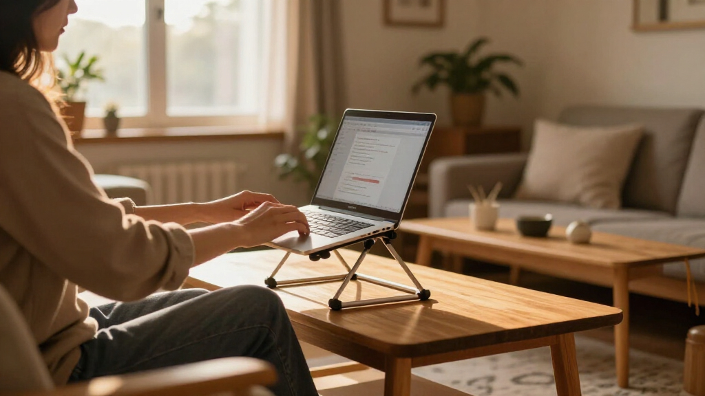 foldable lapstand aluminum