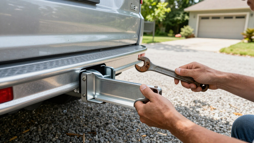 aluminum trailer hitch for corrosion resistance