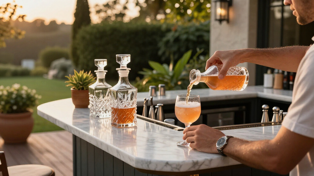 luxury home bar setups