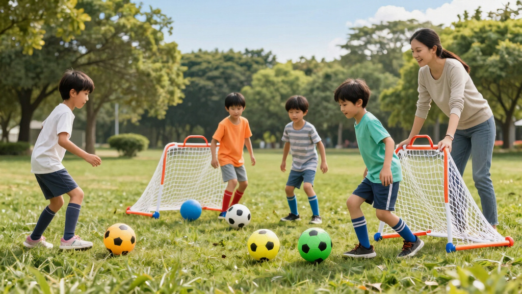 family-friendly soccer game sets
