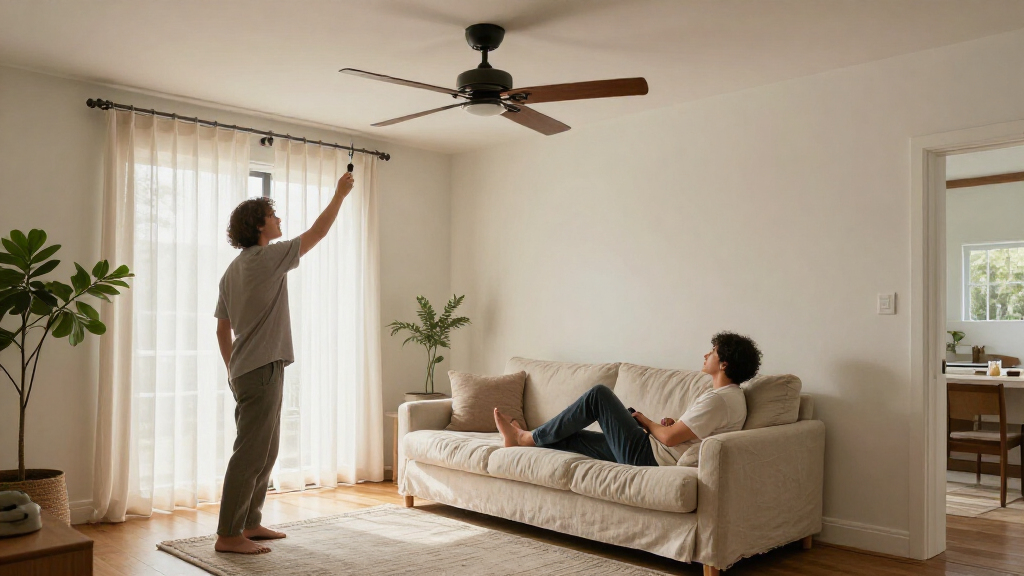 ceiling fans with retractable blades
