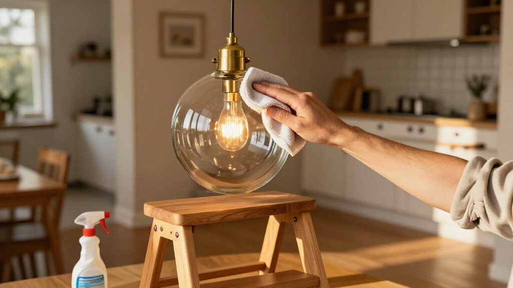 glass globe pendant lights premium