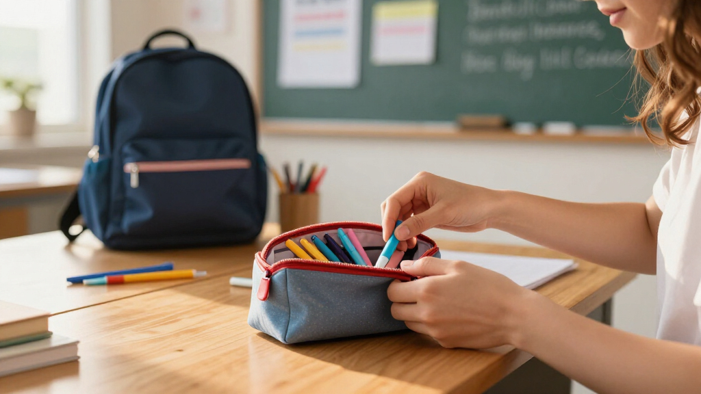 school supplies organizers
