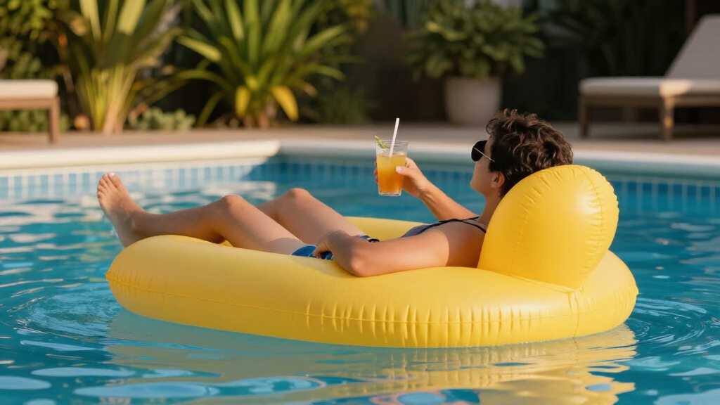 inflatable pool loungers