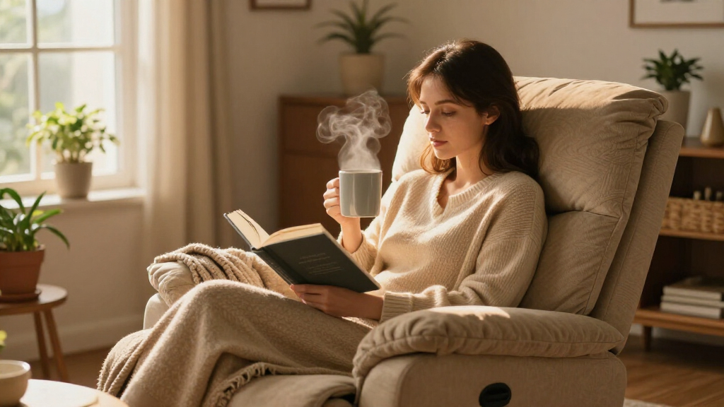 best recliner for a calm post-divorce reading corner
