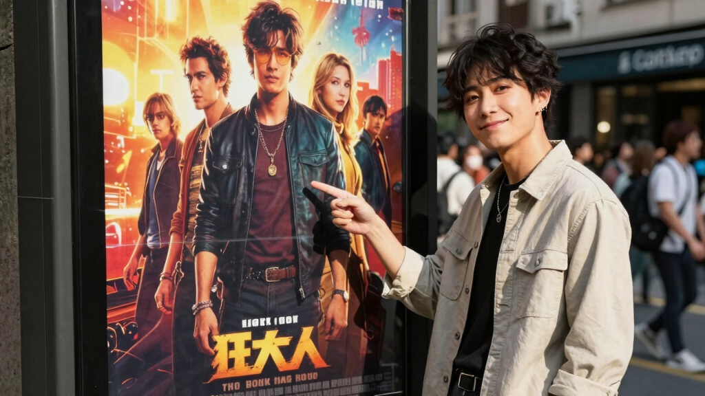 celebrity movie posters