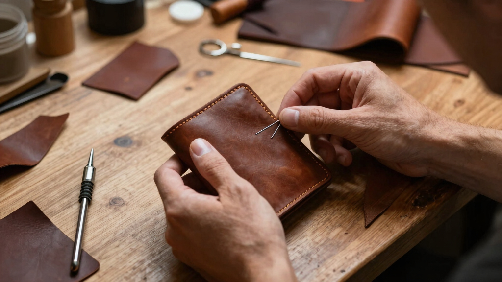 patriotic leather wallets