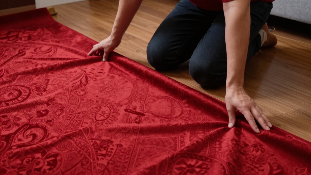 yilong red silk runner carpet