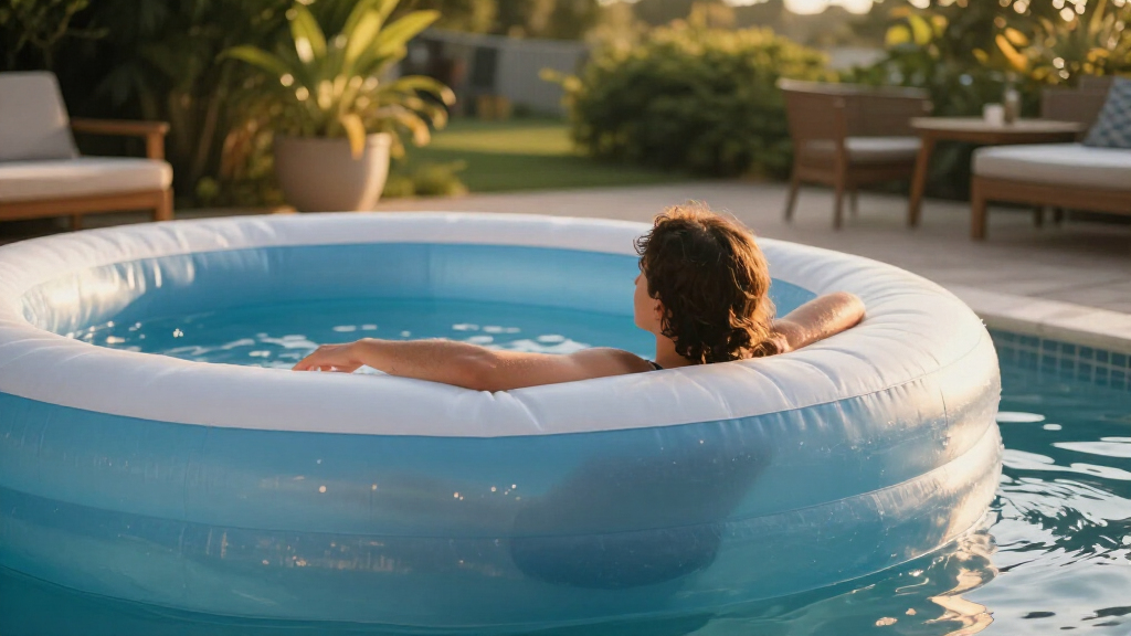 inflatable plunge pool on amazon