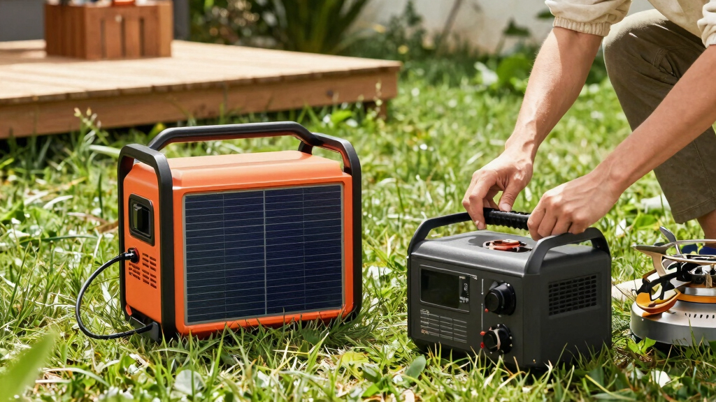 solar-powered portable generators