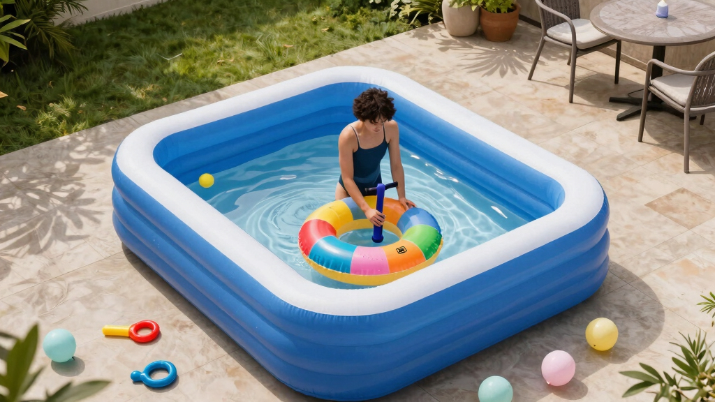 inflatable pool party games