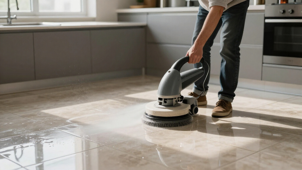 floor polisher machine for tile