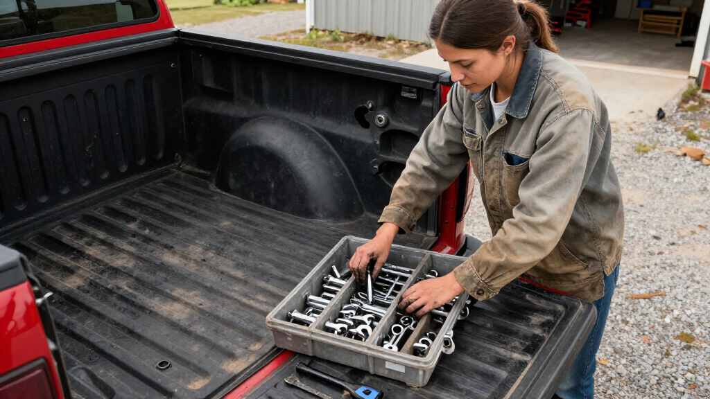 truck bed tool boxes