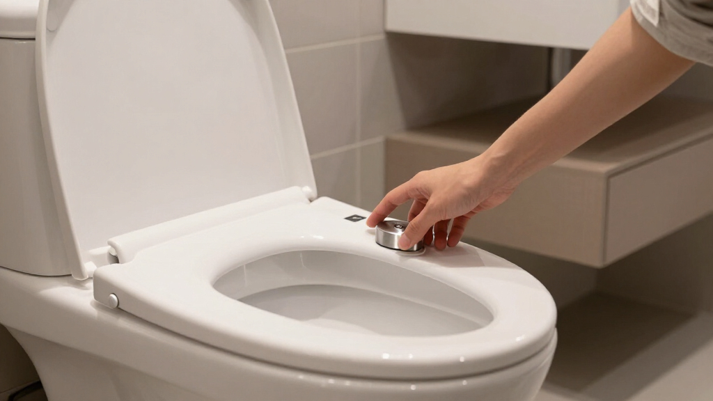 automatic toilet seat