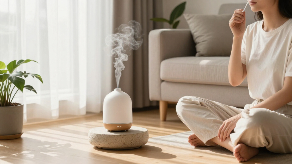 essential oil diffusers for a zen home