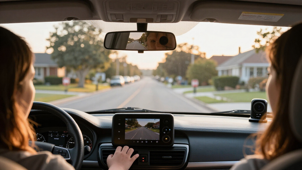 dash cams front and rear
