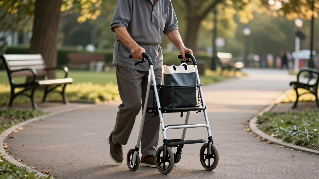 lightweight rollator walkers