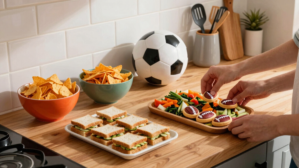 soccer fan party snacks