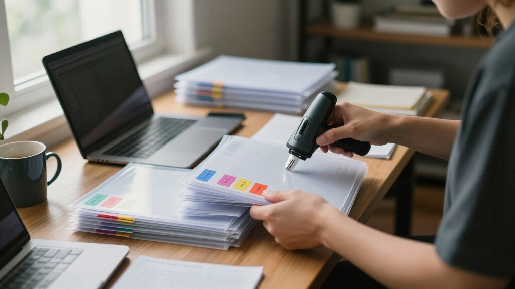 best label maker for organizing divorce paperwork
