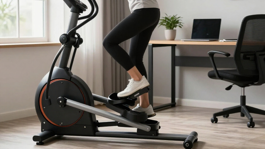 under desk elliptical for work