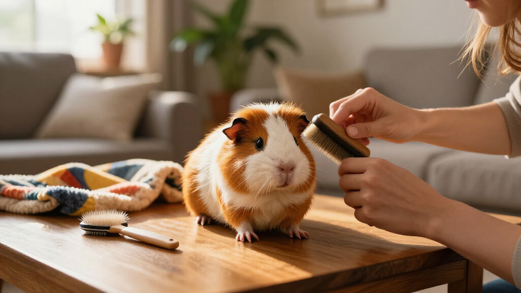 guinea pig grooming brushes