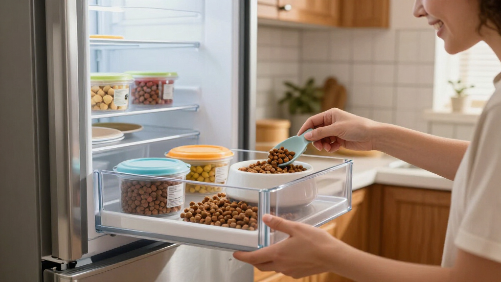 best refrigerator with convertible drawer for pet food
