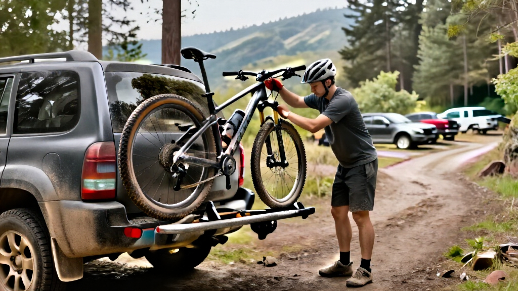 platform hitch bike racks