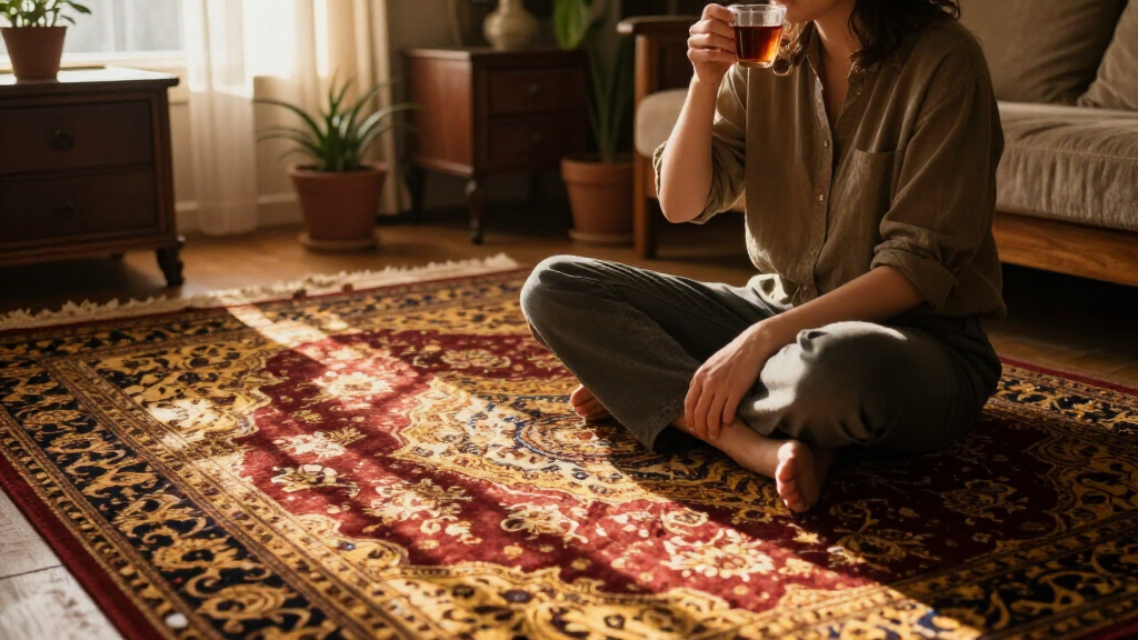 vintage oriental look rugs