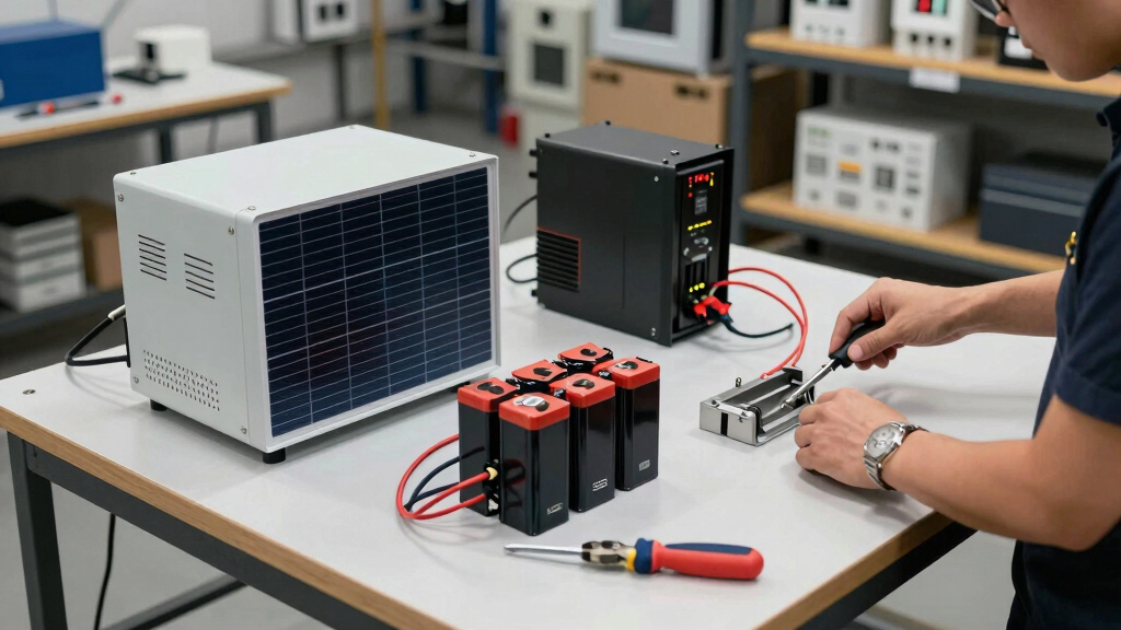 solar backup power stations