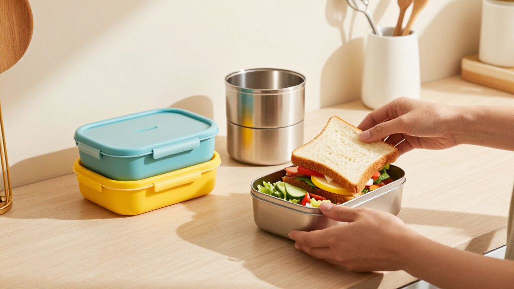 compact lunch containers for students