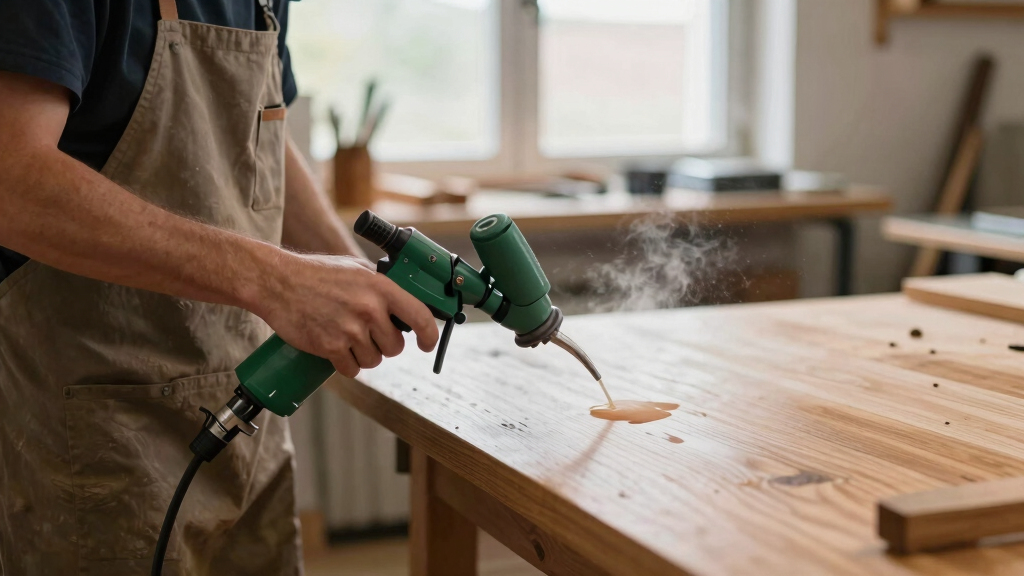 HVLP paint sprayers for woodworking