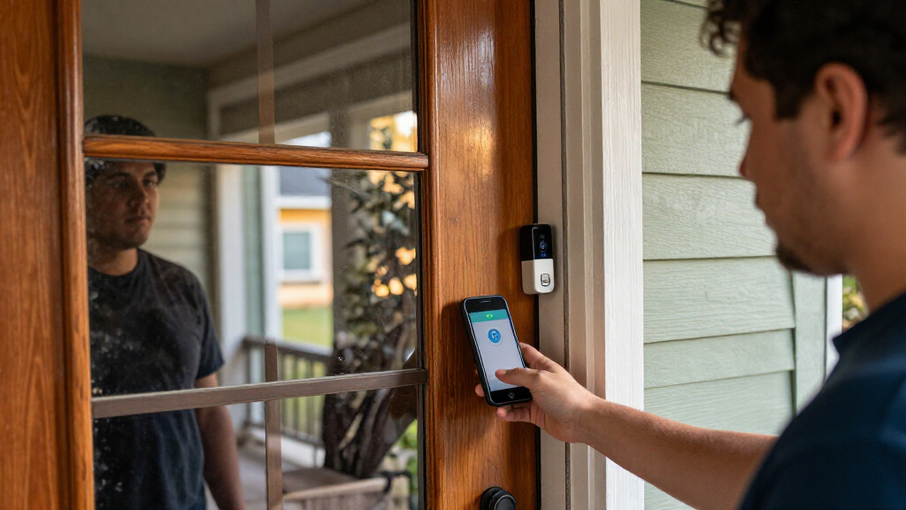 video doorbells with visual alerts