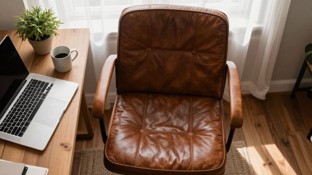 best leather office chair for home office
