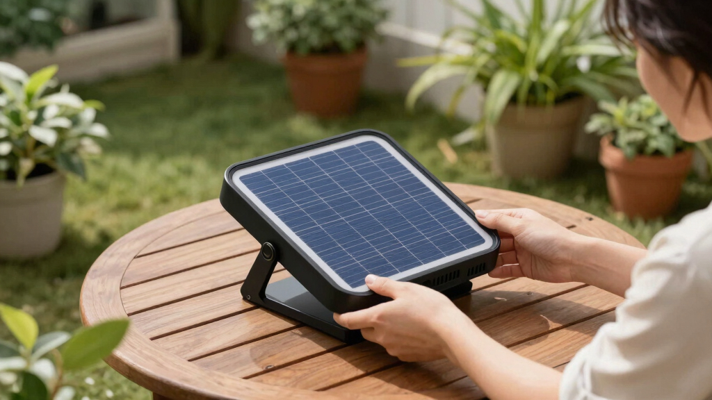 solar-powered outdoor fans
