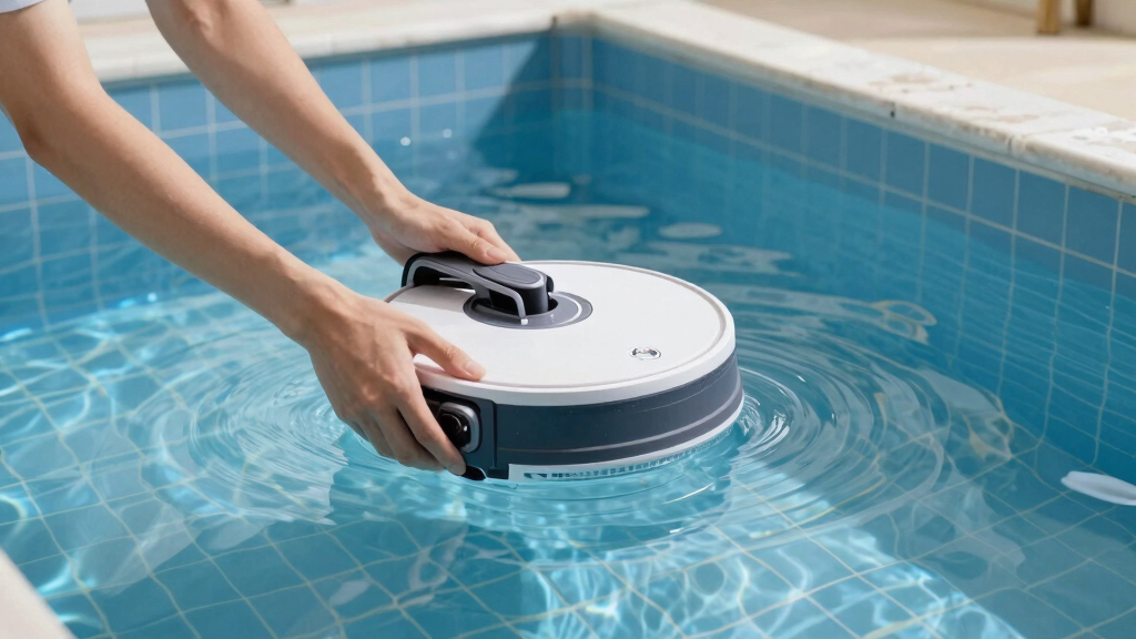 pool vacuum robot for inground pool
