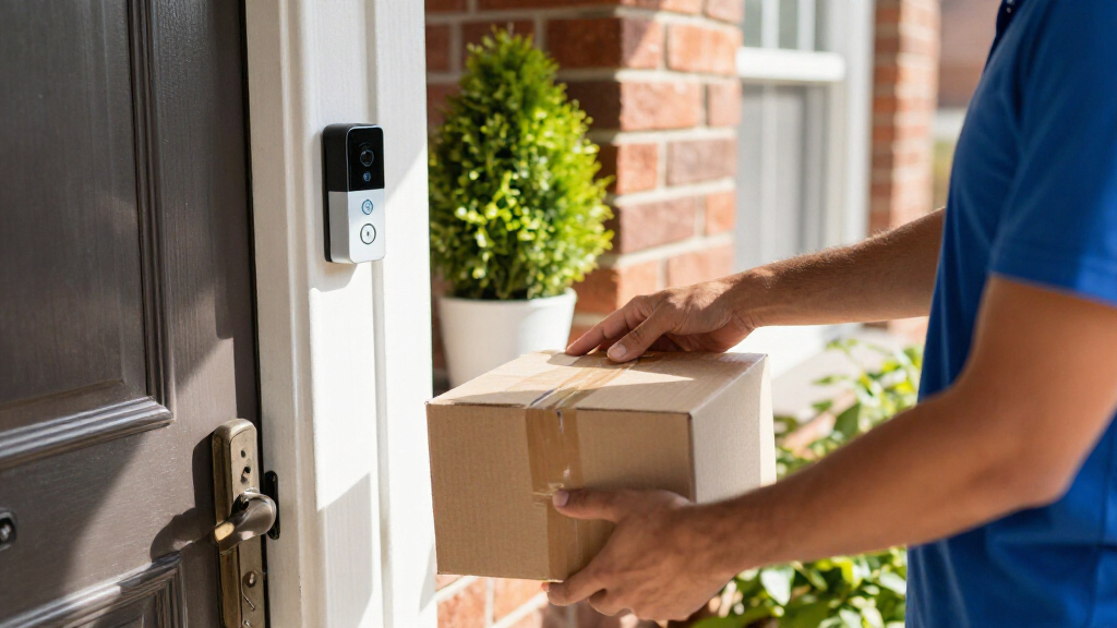 smart video doorbells with package detection