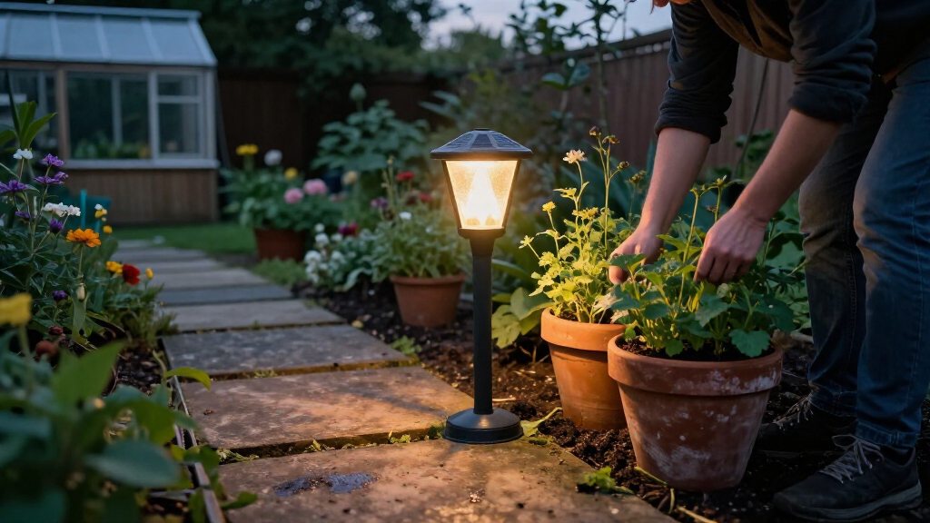 solar garden lights