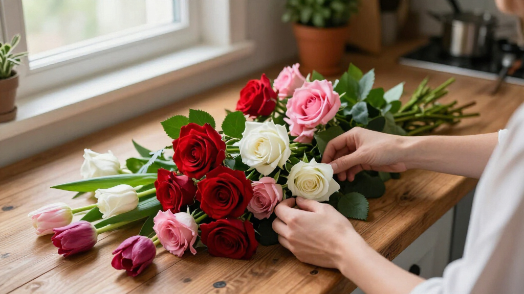 valentine flowers bouquet