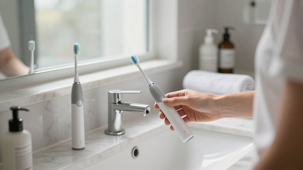 high end electric toothbrush set