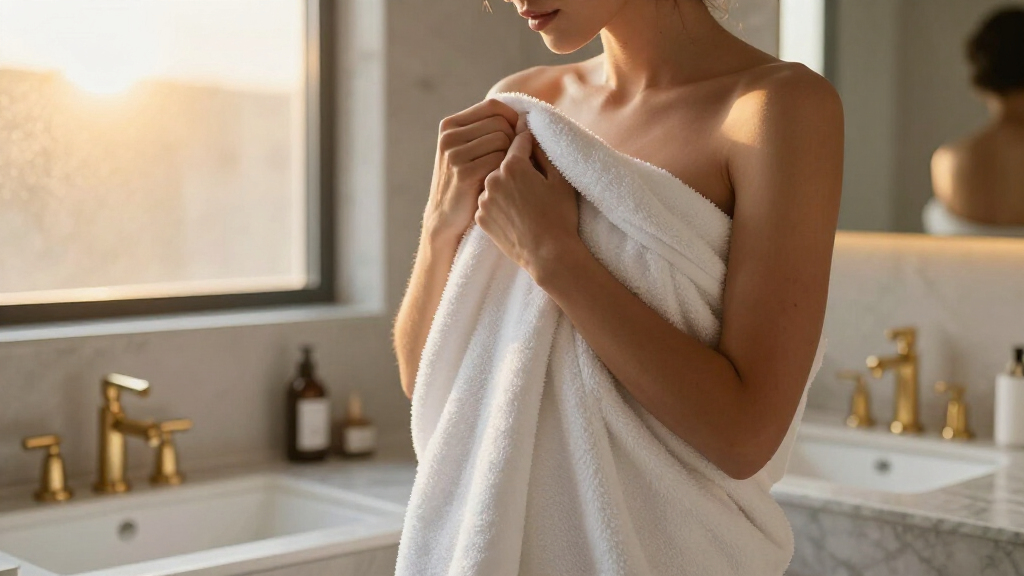 luxury bath towel set egyptian cotton